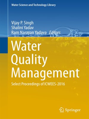 cover image of Water Quality Management